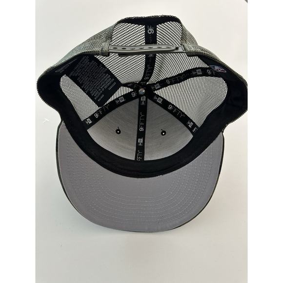 Utah Jazz Trucker Hat New Era 9Fifty Snapback Woodland Camo Black Note NBA NWOT - Picture 6 of 8